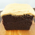 Chocolate Stout Cake-Peanut Butter Frosting