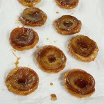 Mini Apple Tarte Tatin with Brown Sugar Caramel and Calvados Cream